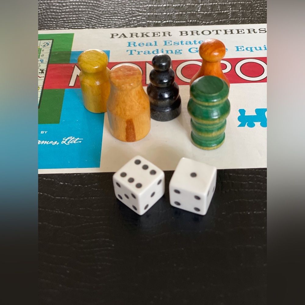 1960’s Monopoly game complete